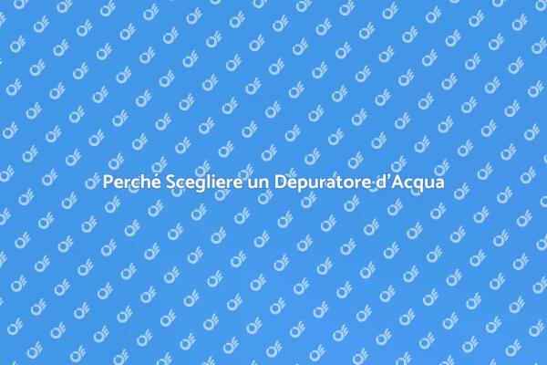 Perché Investire in un Depuratore
