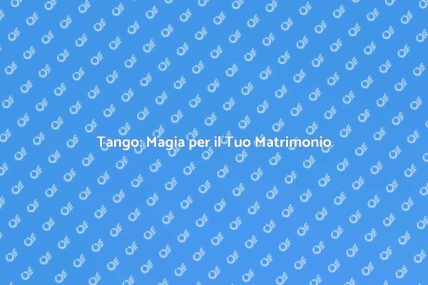 Tango: L'Animazione che Incanta