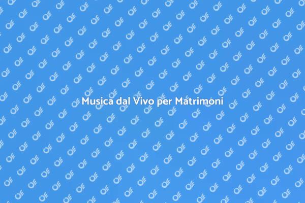 Melodie per il Tuo Matrimonio