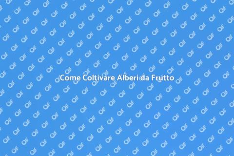 Piantare Alberi da Frutto in Giardino
