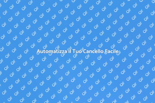 Innovazione: Cancelli Automatici Facili