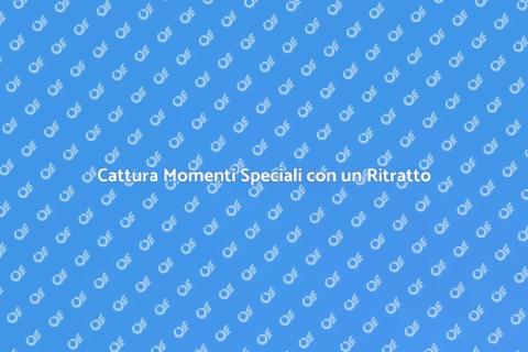 Ritratto per Eventi Privati Unici