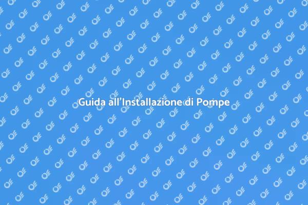 Come Installare una Pompa di Sollevamento