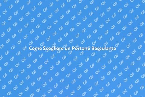 Portone Basculante per Cantina: Guida