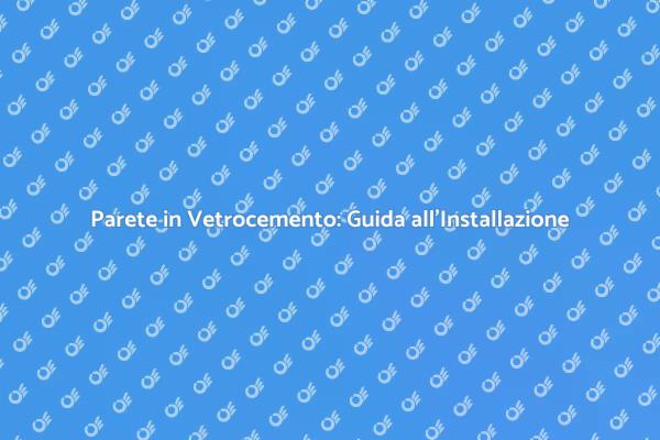 Trasforma i Tuoi Spazi con Vetrocemento