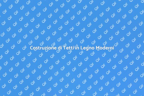 Tetti in Legno: Funzionalità e Estetica