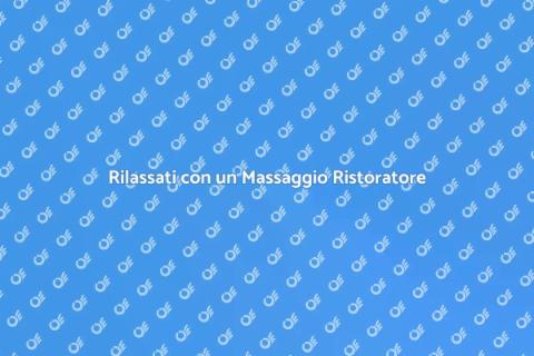 Massaggio con Pietre Calde Rilassante