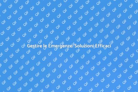 Ripristino di Emergenza: Guida Pratica