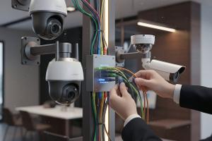 collegare delle telecamere di sicurezza: Da €150