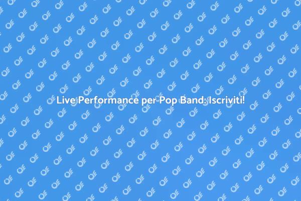 Affina le tue Abilità di Live Performance
