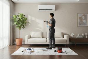un servizio di climatizzazione in casa: Da €60
