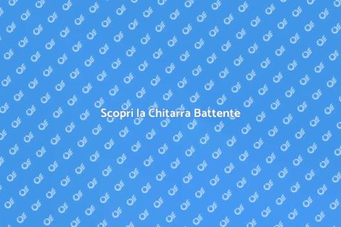 Corso di Chitarra Battente Unico