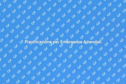 Gestione Emergenze Aziendali