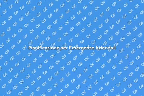 Strategie per Gestire le Emergenze