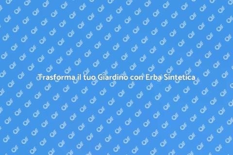 Erba Sintetica: Installazione Facile