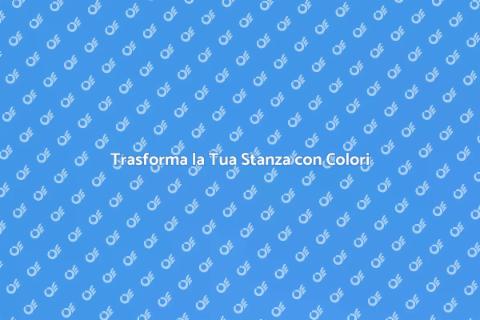 Rinnova il Colore delle Pareti