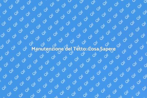 Riparazione del Tetto: Guida Essenziale