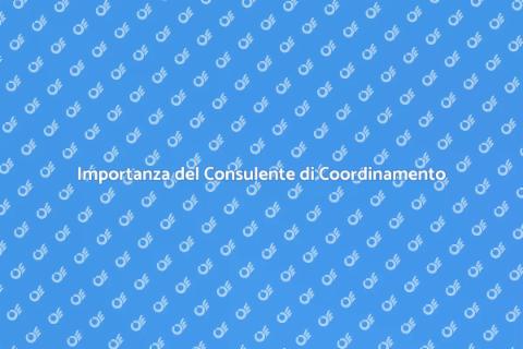 Consulente di Coordinamento: Ristrutturazioni
