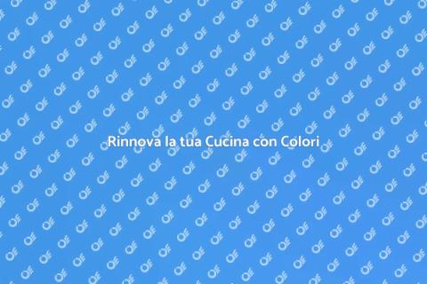 Dipingere la Cucina: Guida Pratica