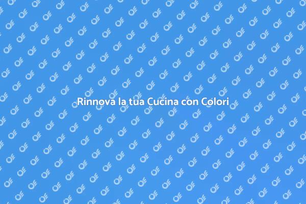 Trasforma la tua Cucina con il Colore