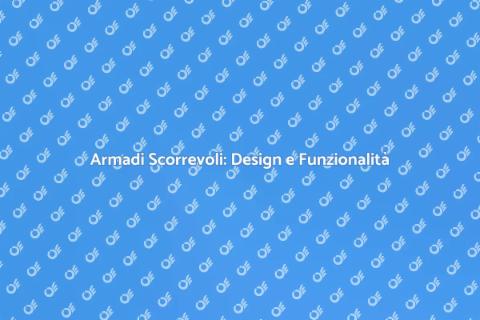 Armadio a Muro con Ante Scorrevoli