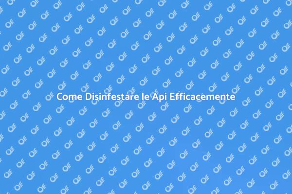 Disinfestazione Sicura delle Api
