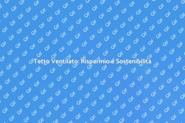 Tetto Ventilato: Efficienza e Risparmio