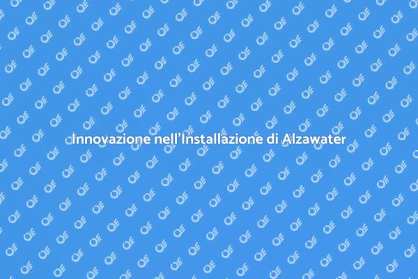 Installazione Sicura di Alzawater Motorizzato