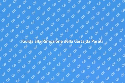 Rimuovere Carta da Parati Senza Danni