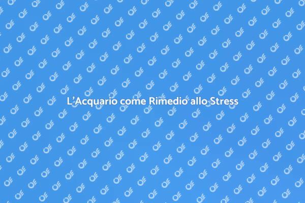 L'Acquario: Una Soluzione Antistress