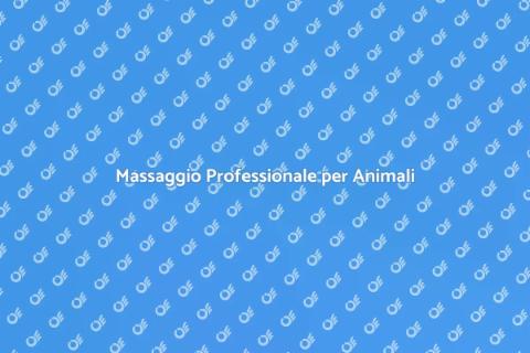 Massaggio per Animali: Benessere Fisico
