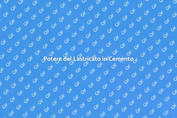 Ristrutturazione: Vantaggi del Cemento