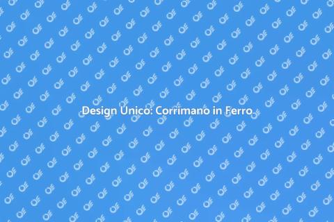 Corrimano in Ferro per Scale Industriali