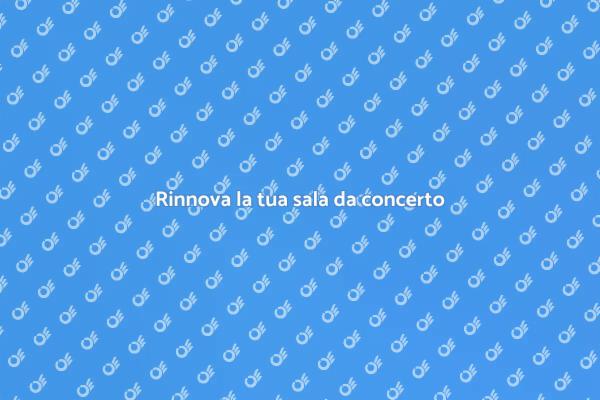 Trasforma la tua sala da concerto