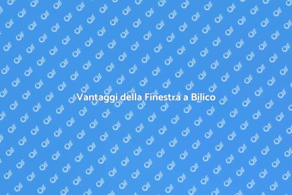 Finestra a Bilico: Innovazione e Design