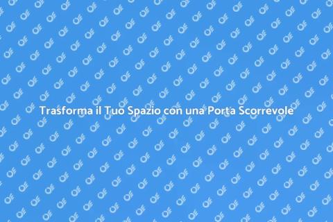 Porta Scorrevole da Fienile: Stile Unico