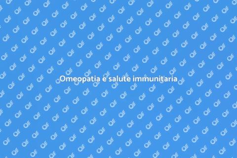 Approccio omeopatico per immunità