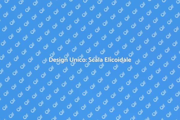 Trasforma il Tuo Spazio con una Scala Elicoidale