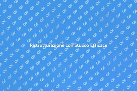 Applicazione di Stucco per Ristrutturazioni