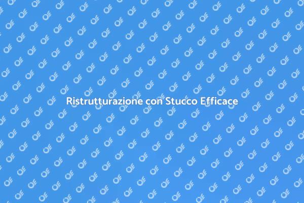 Trasforma gli Ambienti con il Stucco