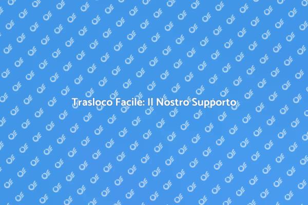 Trasloco: Un'Avventura Positiva