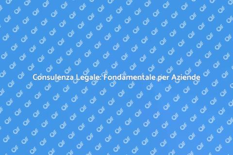 Consulenza Legale per Imprese