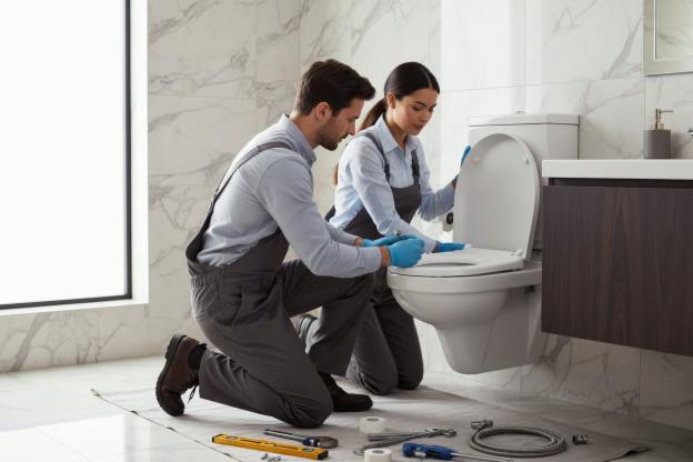 Montare toilette