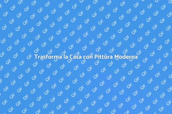 Rinnova con Pittura per Interni Moderna