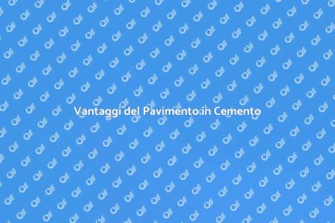 Installare Pavimento in Cemento