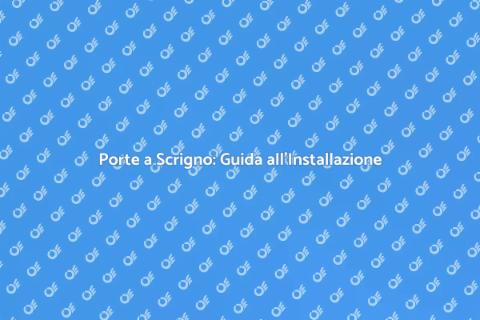 Installazione Porte a Scrigno Elegante
