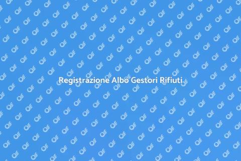 Iscrizione Albo Gestori Rifiuti