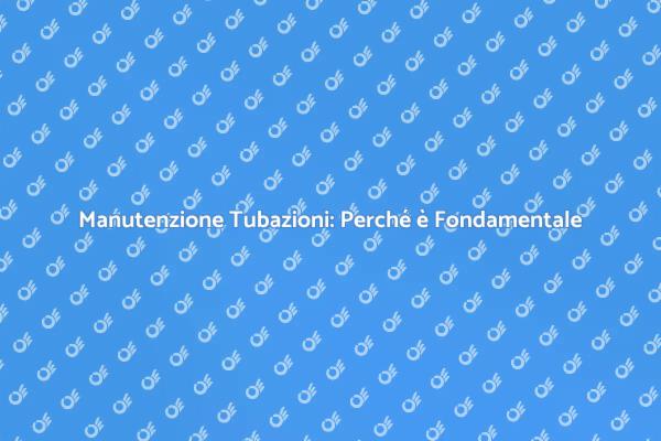 Manutenzione delle Fognature Essenziale