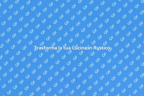 Cucina Rustica con Strofinacci Colorati