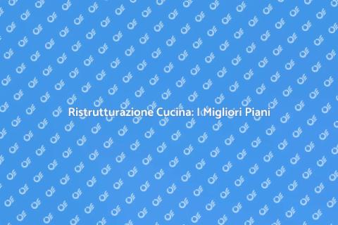 Piani Cucina: Trasforma il Tuo Spazio